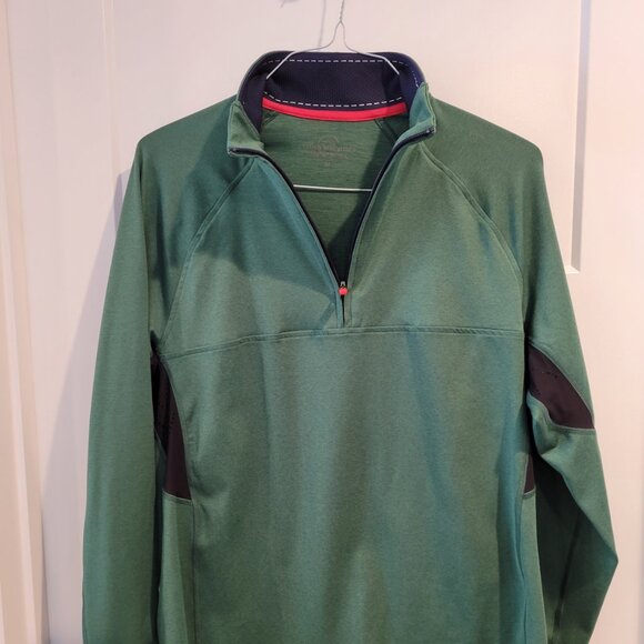 Vineyard Vines Performance 1/4 Zip Size M - Picture 1 of 3